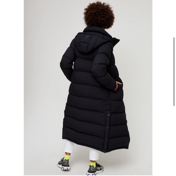Aritzia Super Puff Long Coat 3XS Black - Picture 4 of 8